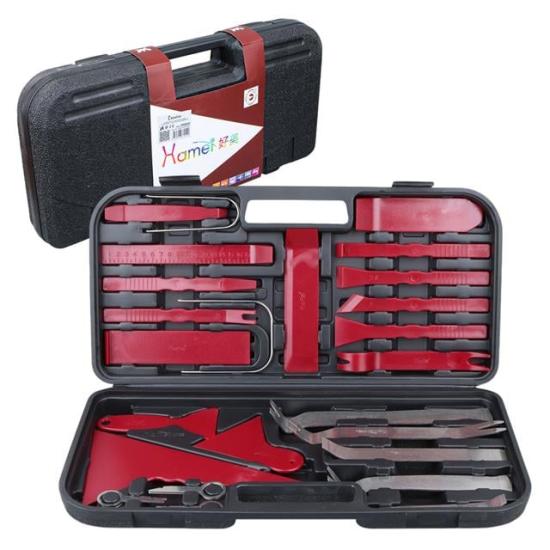 Carstar HM-3698 Araç İçi Ses Sistemi Sökme - Lastik Sökme -  Kapı Düzeltme Çıkarma Seti