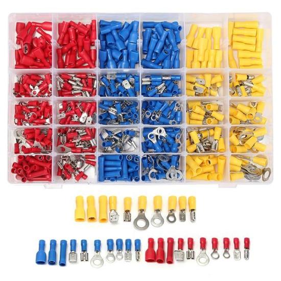 Powermaster PM-25982 Muhtelif Ölçülerde Kablo Pabuç (480 Parça)