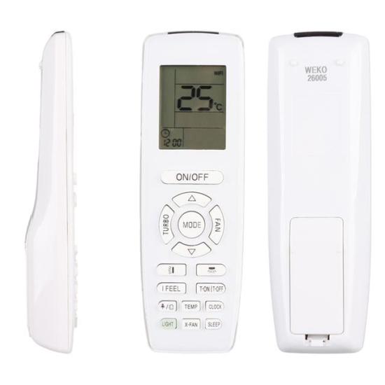 Gree CONS12HP230V1A / Alarko Flair 24 Klima Kumandası