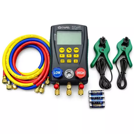 Powermaster PM-517A Dijital Manifold Test Cihazı Dijital Soğutma Analizörü