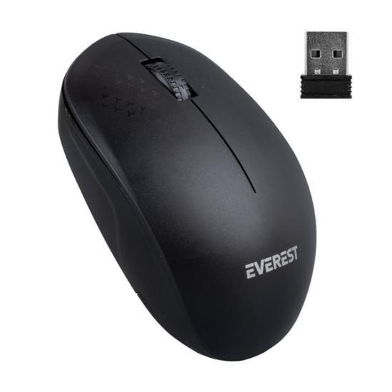 Everest SMW-88 USB Siyah 1200 DPI 2.4Ghz Kablosuz Mouse