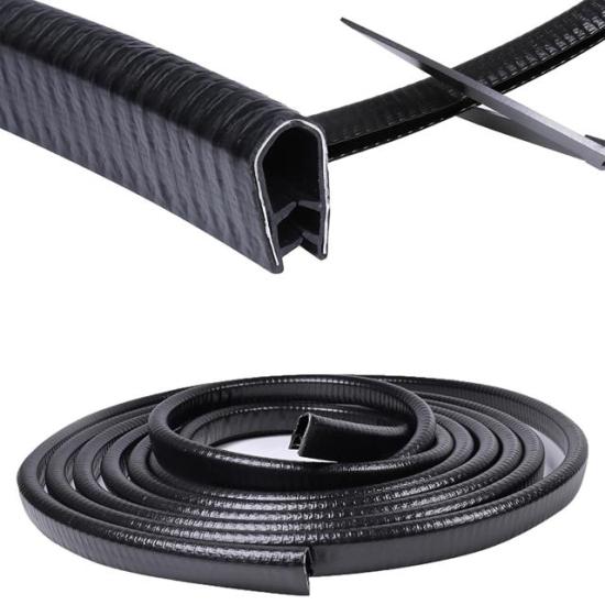 PowerMaster PM-26301 U Tip Araç Kapı Çarpma Çizik Engelleyici Koruyucu 5 Metre Şerit