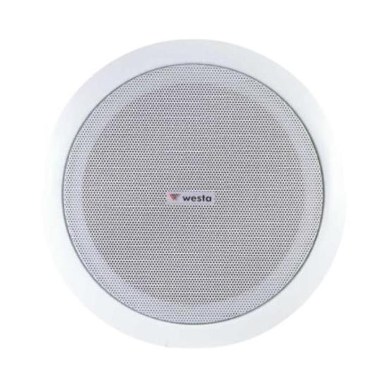Westa Ws-1013T 13 Cm 6 Watt 8 Ohm 5 Beyaz Trafolu Alçıpan Hoparlör