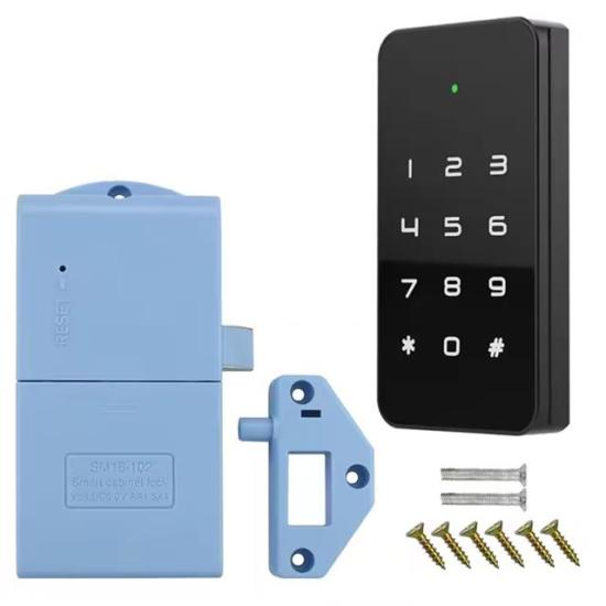 PowerMaster PM-26728 RFID Ve Tuş Panelli Dijital Elektronik Kapı Dolap Kilidi (2’li Paket)