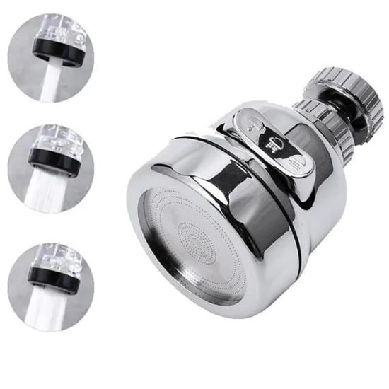 Sunup SN-27115 3 Kademeli Tasarruflu Musluk Başlığı 360 Derece