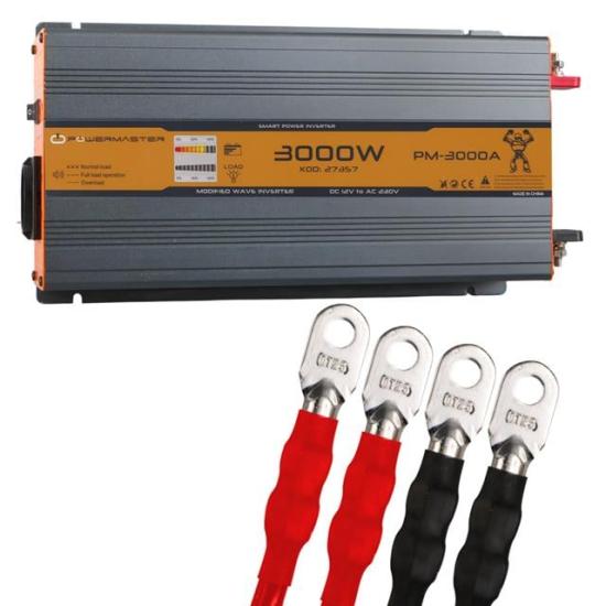 Powermaster PM-3000A 12 Volt 3000 Watt Power Inverter