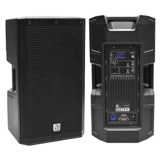 Shile PHZZ12AU Profesyonel 12’’ 450W RMS Class-D Aktif Kabin Hoparlör DSP Kontrollü Bluetooth/USB/MP3/TWS Destekli