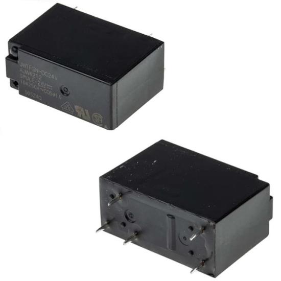250V AC 10A JW1FSN-24V 1Z Siyah 5 Pin Röle
