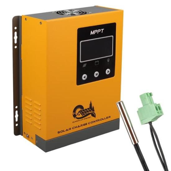 Sunsolar MPK50 MPPT Solar Şarj Kontrol Cihazı 50A (12V/24V/36V/48V Otomatik) 250V Maksimum PV LCD Ekranlı RS485 Portlu