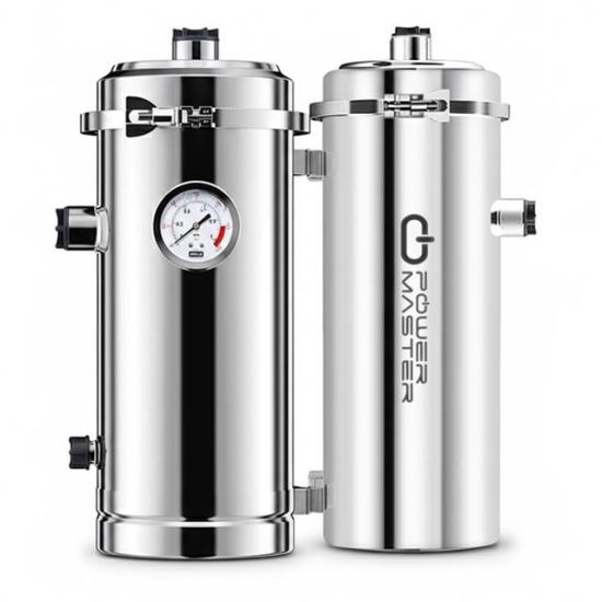 PowerMaster PM-28652 Ana Hat Su Arıtma Sistemi 3.000 L/Saat Paslanmaz Çelik Gövdeli Yıkanabilir UF-PVDF Filtreli