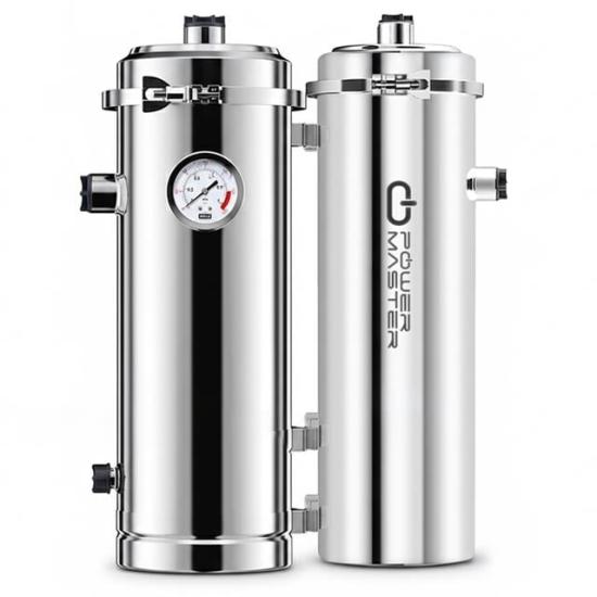 PowerMaster PM-28653 Ana Hat Su Arıtma Sistemi 5.000 L/Saat Paslanmaz Çelik Gövdeli Yıkanabilir UF-PVDF Filtreli