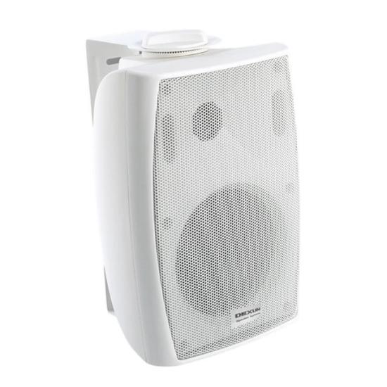 Dexun D-4 Beyaz 10 Cm 150 Watt 100v 4’’ Trafolu Komutatörlü Sütun Hoparlör