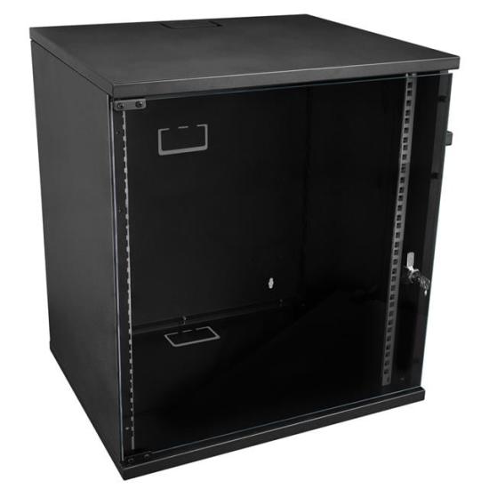 S-LINK SL-U12 Yeni Nesil 12U Soho 530x400mm Siyah Rack Kabin
