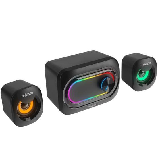 Mikado MD-511 5W+3W×2 USB RGB Ledli 2+1 Gaming Speaker Hoparlör