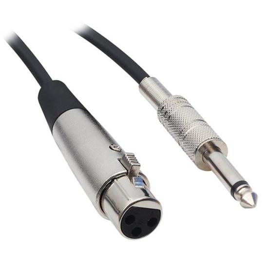 Powermaster PM-2899 Hazır 6.3 Mm Erkek Jack - XLR Dişi Canon  5 Metre Mikrofon Ara Kablosu