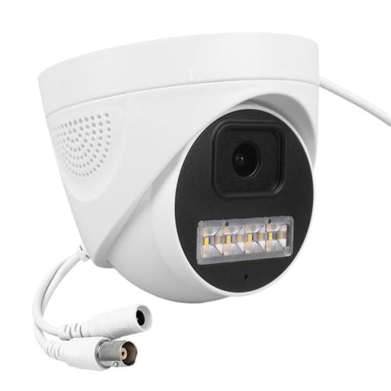 Plato PL-29099 5MP 2.8MM 4 Warmled Fullcolor Plastik Kasa AHD Analog Dome Güvenlik Kamerası