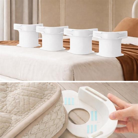 Sunup SN-29126 Pratik 4’lü Nevresim - Çarşaf Tutucu Sabitleyici