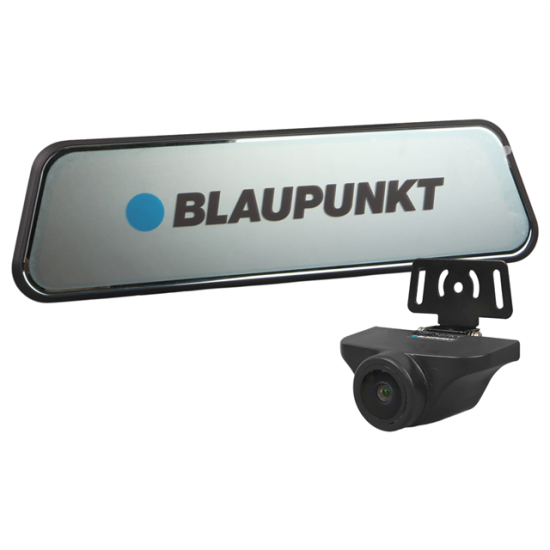 Blaupunkt DVR2M03 SD Kart + Wifi Destekli 9.66’’ Dikiz Aynası + Mini Arka Çift Dvr Araç Kamera