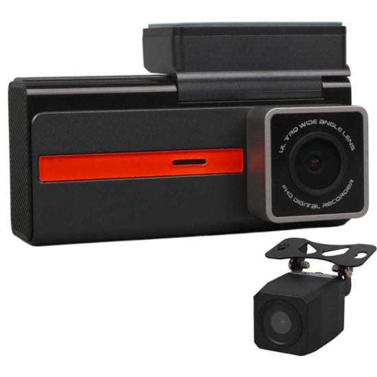 Blaupunkt DVR2S01 Wifi + 256GB SD Kart + Destekli 3.39’’ Ön + Mini Arka Çift Dvr Araç Kamera