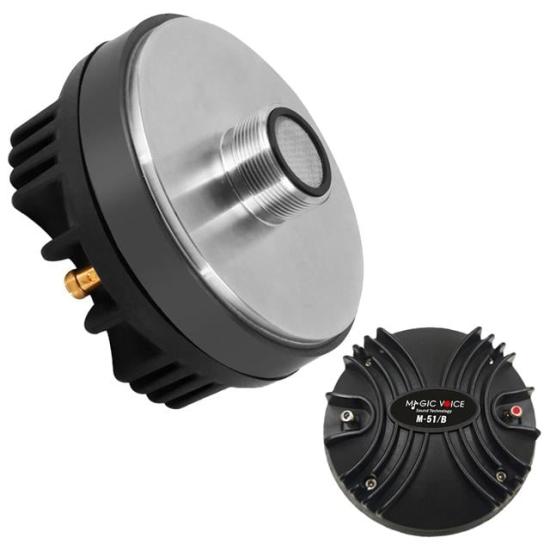 MagicVoice M-51/B 80W RMS 8 Ohm 51mm Profesyonel Hoparlör Tweeter Driver Ünitesi