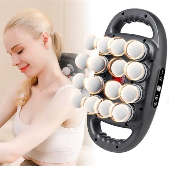 Powermaster PM-29677 16 Başlıklı Ultra Geniş Alanlı Selülit ve Derin Doku Masaj Aleti