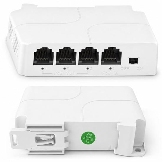 Powermaster PM-29704 IP Kamera İçin 100 Metre Mesafe Artırıcı- Poe Extender