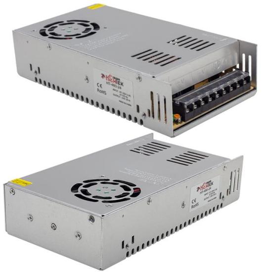 M-Power 24V 20A 500W Metal Kasa Adaptör