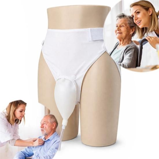 Sunup SN-29978 Erkekler İçin Silikon İdrar Toplayıcı Külotlu Üniter Sistemi