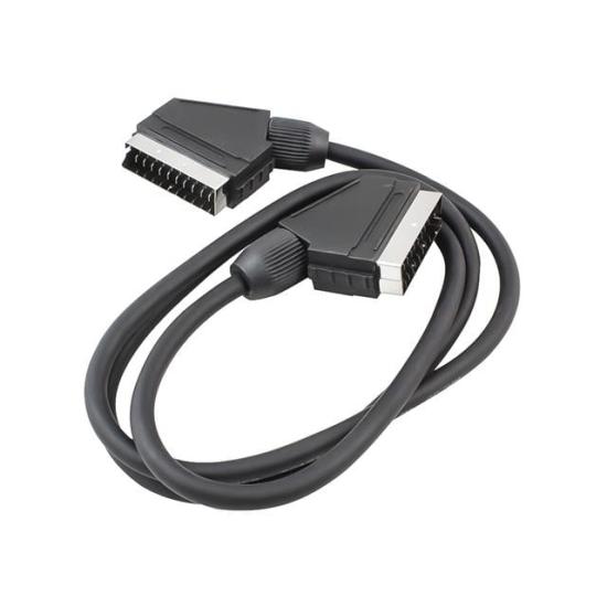 Powermaster Scart Scart 3 Metre Siyah Kablo
