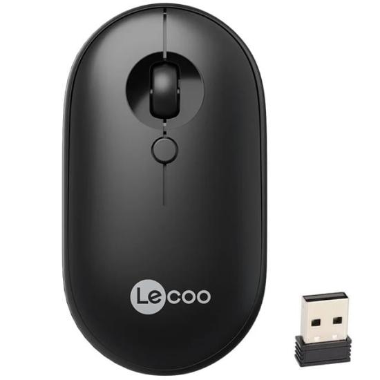Lenovo Lecoo WS212 1600 DPI 4 Tuşlu Kablosuz Siyah Optik Mouse