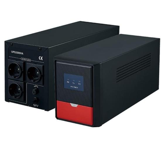 Andees AD-1500 1500VA 12V9AhX2 UPS Kesintisiz Güç Kaynağı (430x210x235Mm)