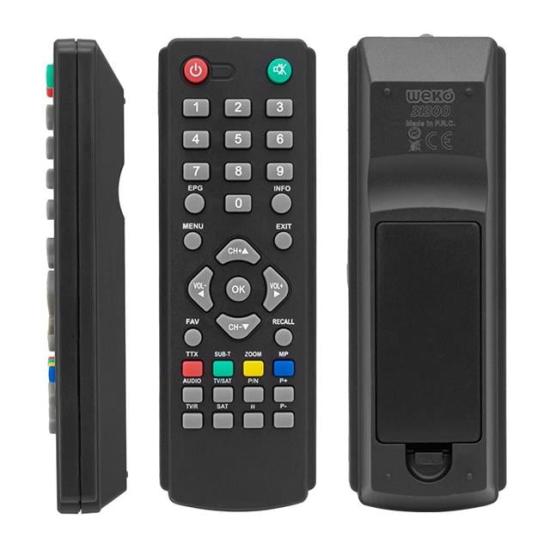 Botech 7000 Mini Uydu Alıcı Kumandası