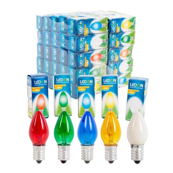 Ledon LD-1407R Renkli 7W Parfum Ampul (50’lik Kutu)
