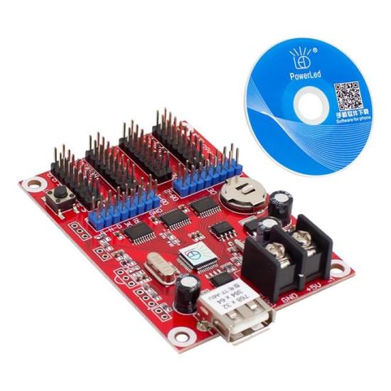 Powermaster UX4 TF-A6U 4’lü USB Led Panel Kartı (4X8)