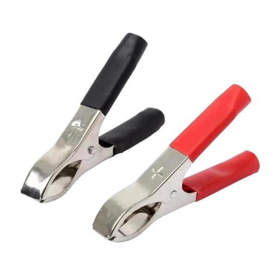Powermaster Krokodil Akü Maşası Orta Boy 70 Mm Siyah