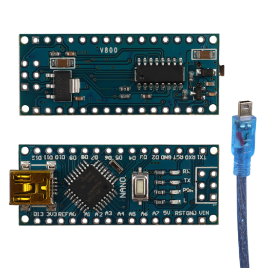 Arduino Nano V3.0 ATmega328P Uyumlu Mini-USB Geliştirme Kartı
