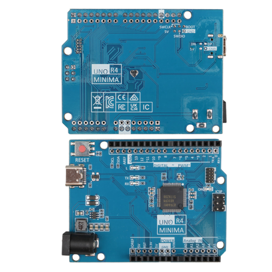 Arduino Uno R4 Minima Renesas RA4M1 (USB-C) Geliştirme Kartı