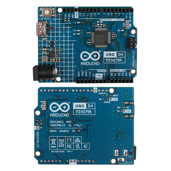 Arduino Uno R4 Minima (USB-C) 32-Bit Geliştirme Kartı