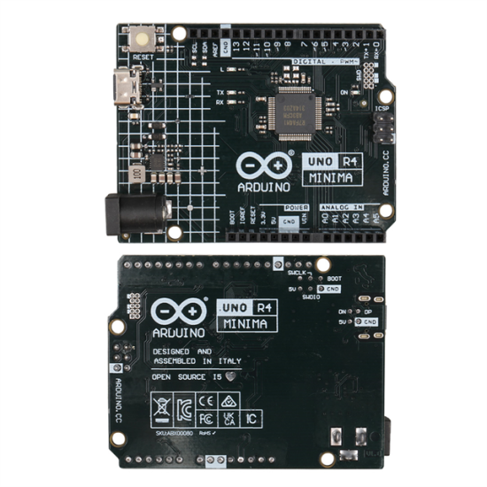 Arduino Uno R4 Minima Renesas RA4M1 (32-Bit USB-C) Geliştirme Kartı