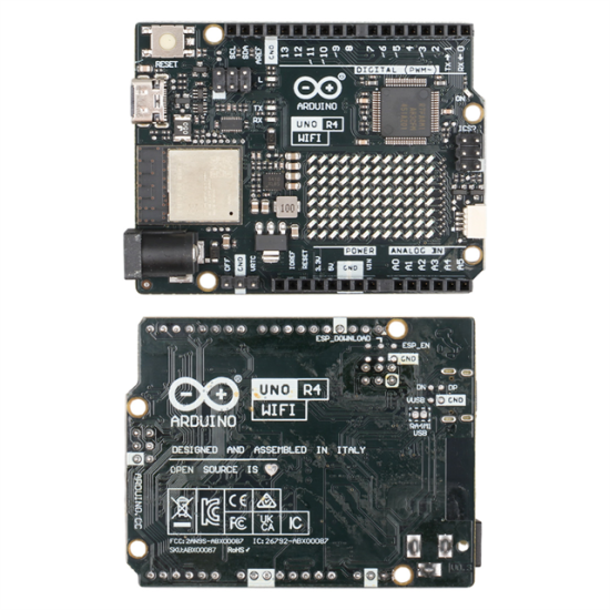 Arduino Uno R4 WiFi (USB-C) Renesas RA4M1 32-Bit Geliştirme Kartı