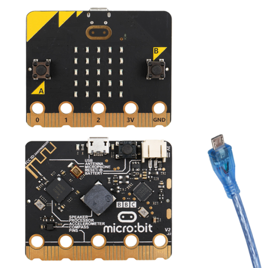 BBC micro:bit V2.22 Eğitim ve Prototipleme Kartı