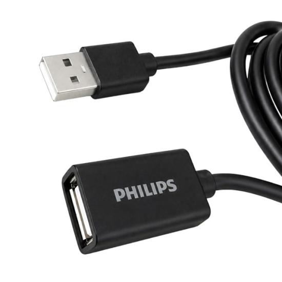 Philips SWR1526F/93 2 Metre USB 2.0 Uzatma Kablosu Veri Şarj Destekli