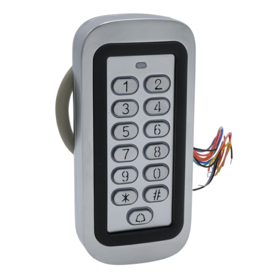 Novacom NC-MSWP25 IP68 Şifrematik RFID Kart ve Şifreli Kapı Kilidi Metal Kasa Suya Dayanıklı