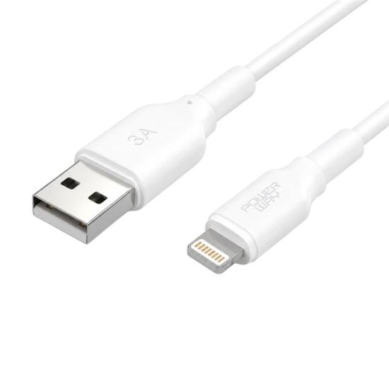 Powerway IP27 1 Metre 3A Lightning Hızlı Şarj ve Yüksek Hızlı Data Kablosu