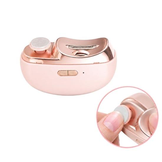Sunup SN-38944 Şarjlı Tırnak Bakım Törpüleme Cihazı Pembe Rose Gold