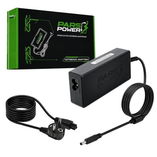 Parspower PRS-038 Plastik Kasa 15V 6A 90W (6.3-3.0mm) Standart Notebook Adaptör