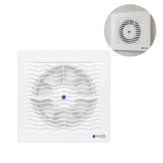DE-PA 11150 Q150 150’lik Banyo Tuvalet Aspiratör (15Cm)
