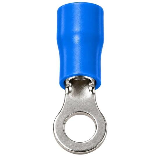 PowerMaster PM-39060 1,5-2,5mm2 Kesit 20x6,5x6,5mm Soket Mavi İzoleli Kablo Pabucu (100’lü Paket)