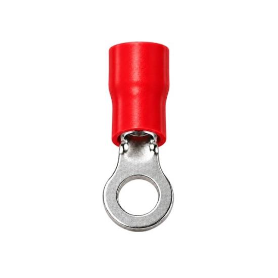 PowerMaster PM-39069 0,5-1,5mm2 Kesit 21x8x6mm Soket Kırmızı İzoleli Kablo Pabucu (100’lü Paket)