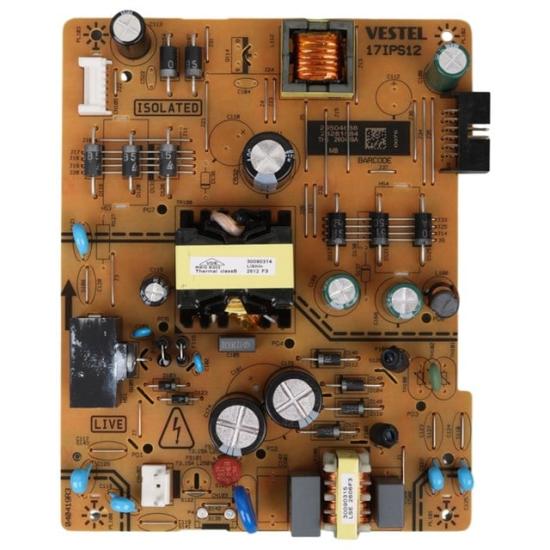 Vestel 43 inç 17IPS62R4 43’’ DLB-380MA Power Besleme Kartı 23281584 150x125x28mm